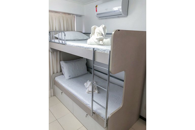 APTO Beira-Mar | Conforto e Charme | Pé na Areia | Barra Bal