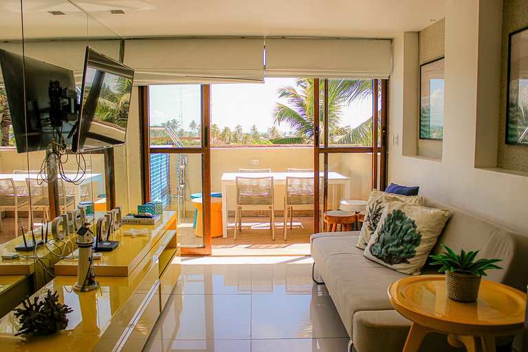 Penthouse con Piscina Privada | Frente a la Playa | Vista al