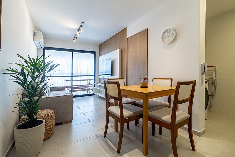 Apartment Near the Beach | Gourmet Balcony | Air-Conditioned
