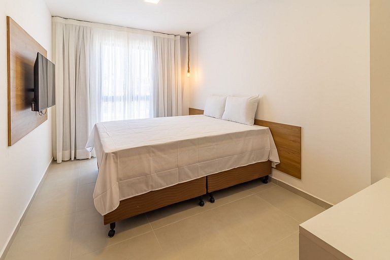 Apartamento Cerca de la Playa | Balcón Gourmet | Aire Acondi