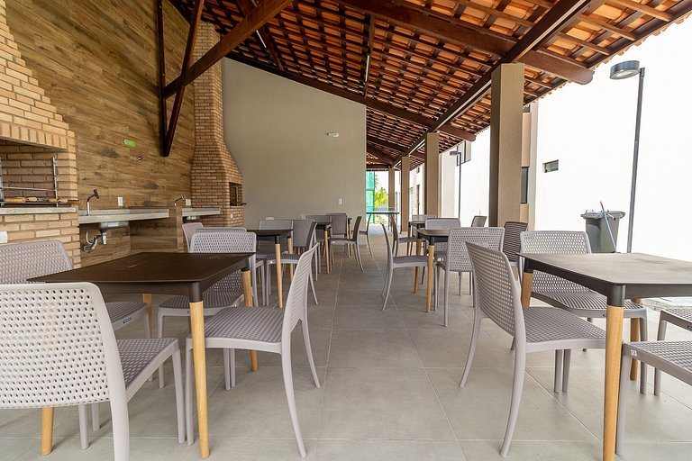 2-Suite Apartment | Gourmet Balcony | Air-Conditioned | San