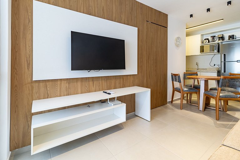 Apartamento 2 Suites | Balcón Gourmet | Aire Acondicionado |