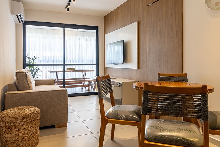 2-Suite Apartment | Gourmet Balcony | Air-Conditioned | San