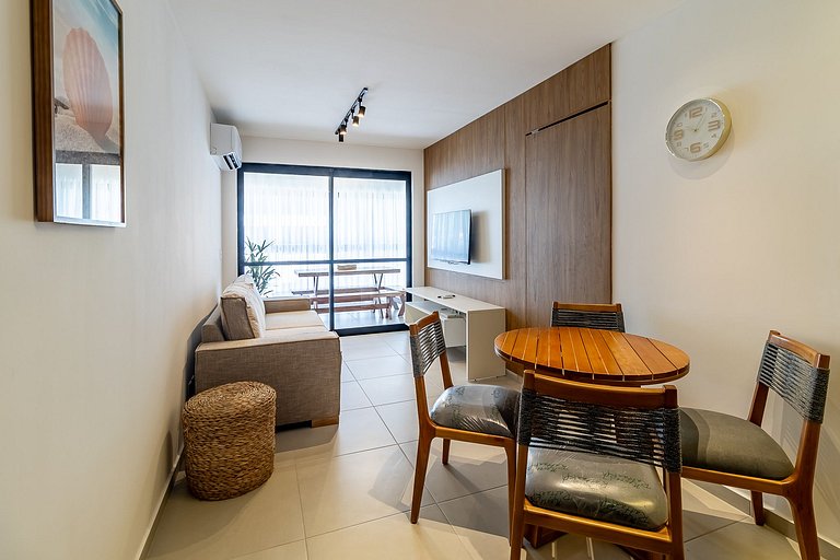 2-Suite Apartment | Gourmet Balcony | Air-Conditioned | San