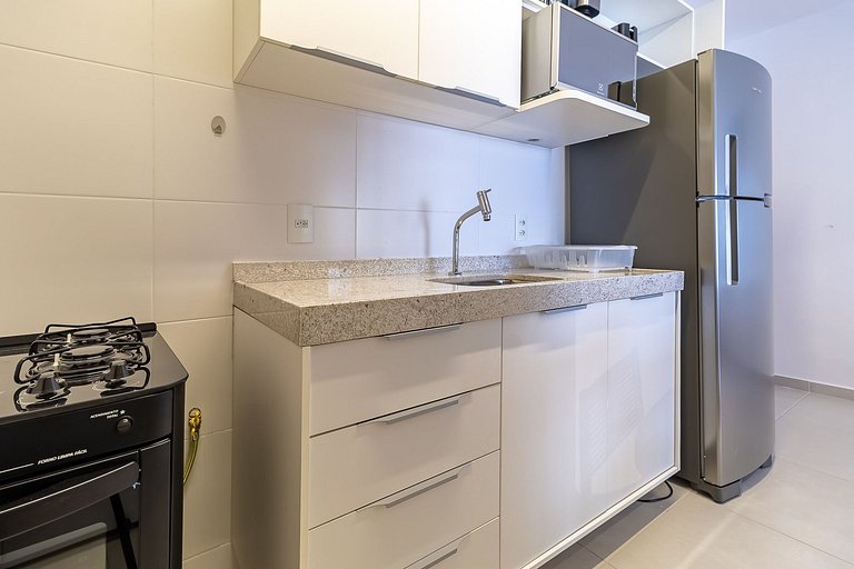 2-Suite Apartment | Gourmet Balcony | Air-Conditioned | San