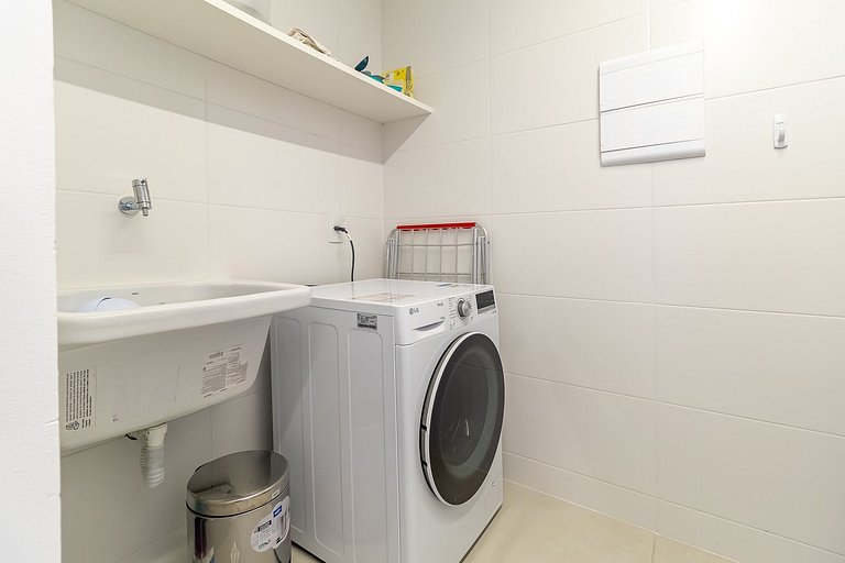 Apartamento 2 Suites | Balcón Gourmet | Aire Acondicionado |