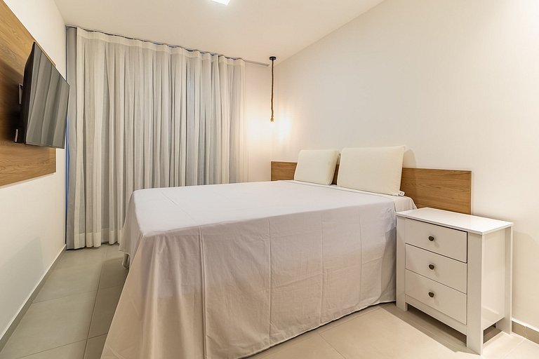 Apartamento 2 Suites | Balcón Gourmet | Aire Acondicionado |