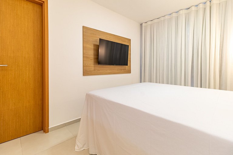 Apartamento 2 Suites | Balcón Gourmet | Aire Acondicionado |