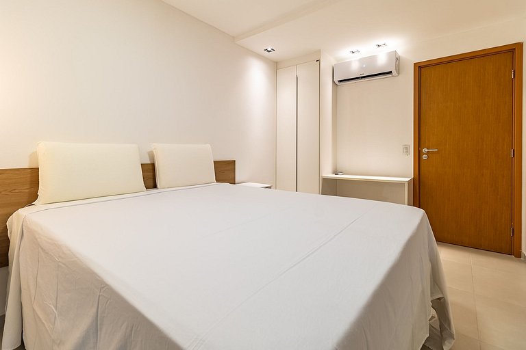 Apartamento 2 Suites | Balcón Gourmet | Aire Acondicionado |