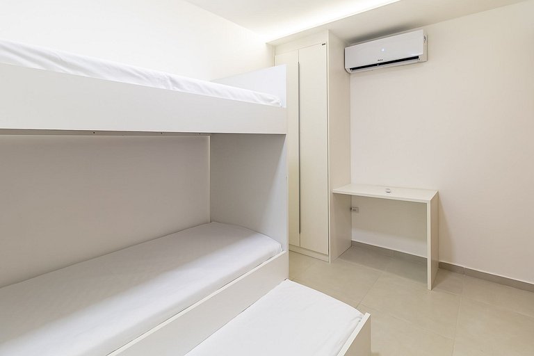 2-Suite Apartment | Gourmet Balcony | Air-Conditioned | San