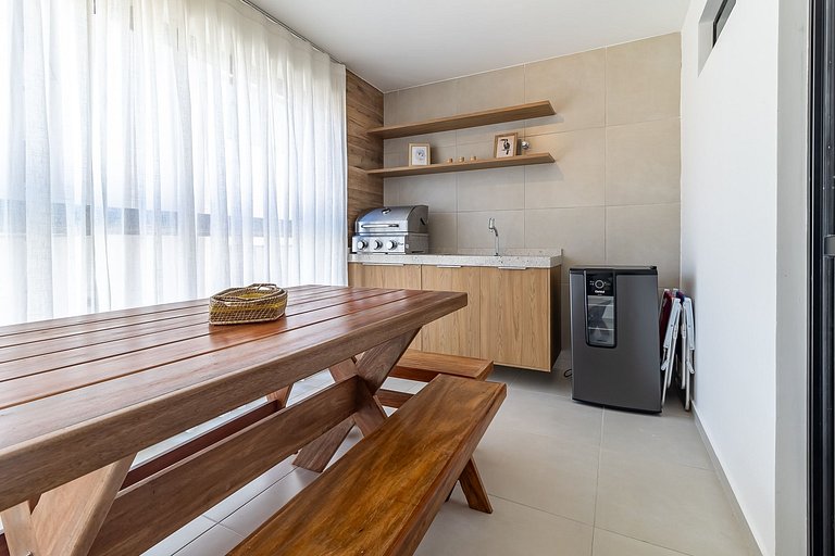 2-Suite Apartment | Gourmet Balcony | Air-Conditioned | San