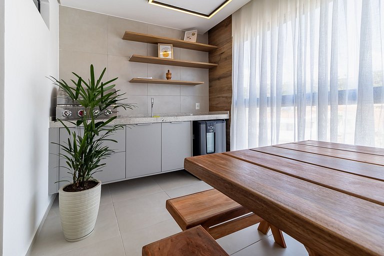 4 Suites, Gourmet Balcony and BBQ in Barra | San Martin | De
