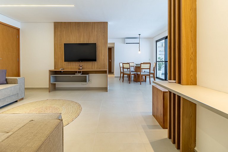 4-Suite Apartment | Spacious | Gourmet Balcony | San Martin