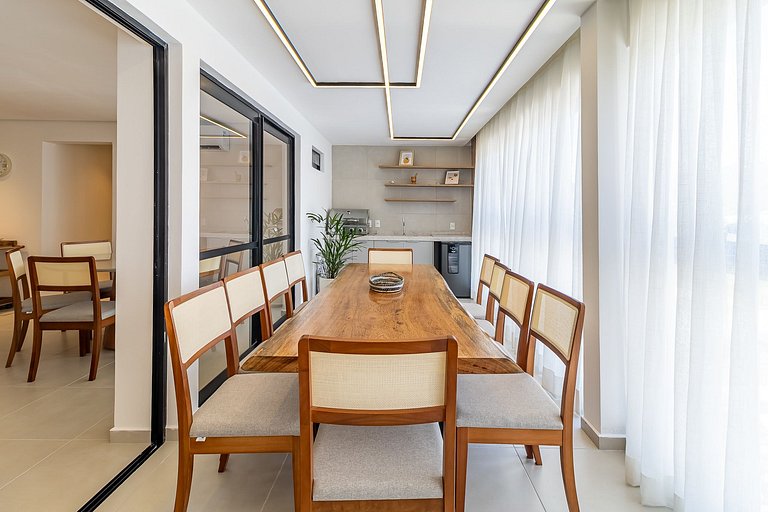 4-Suite Apartment | Spacious | Gourmet Balcony | San Martin