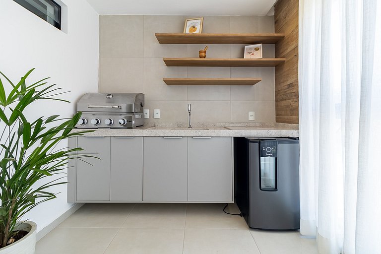 Zona gourmet, piscina, 4 suites y playa Gunga | San Martin |