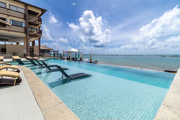 Beachfront Apartment | Ocean View | Barra Bali | Destino BSM