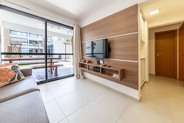 Ground Floor Apartment, Close to Barra de São Miguel Beach |