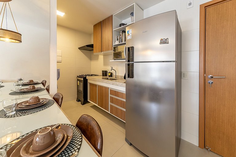Apartamento en planta baja, cerca de la playa de Barra de Sã