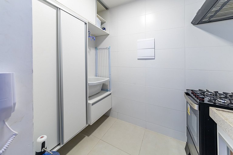 Apartamento en planta baja, cerca de la playa de Barra de Sã