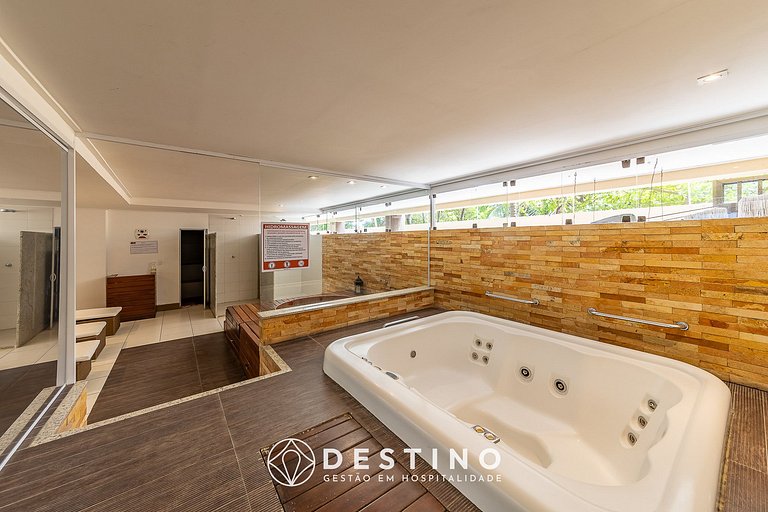 Apartamento Frente a la Playa | Vista al Mar Increíble | Bar