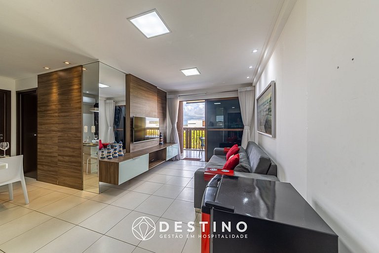 APTO Vista Mar Incrível | Pé na Areia | Barra Bali | Destino