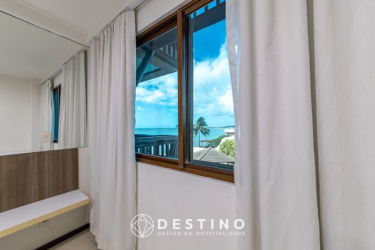 Pé na Areia, Vista Mar e Piscina Infinita em Barra | Destino