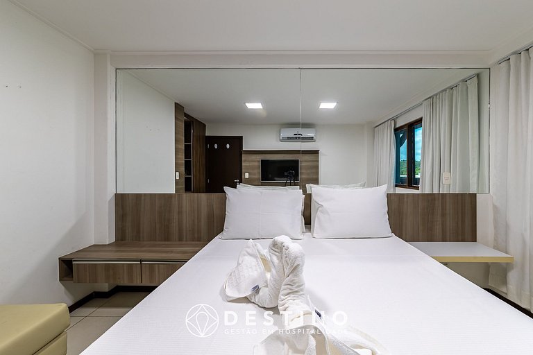 Apartamento Frente a la Playa | Vista al Mar Increíble | Bar