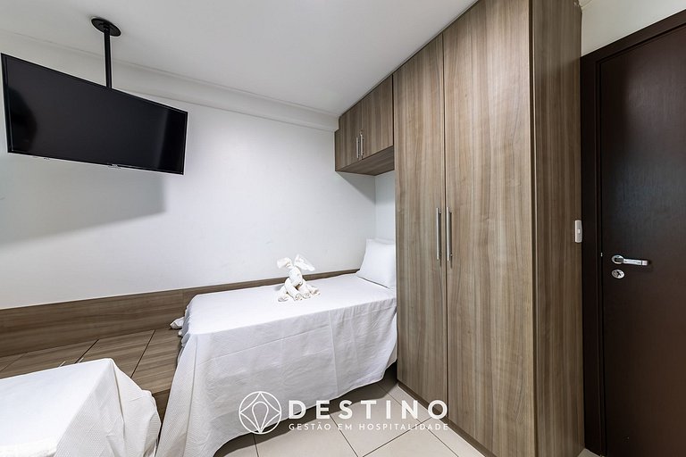 Apartamento Frente a la Playa | Vista al Mar Increíble | Bar