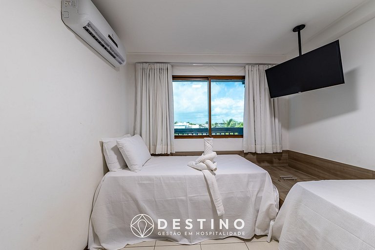 APTO Vista Mar Incrível | Pé na Areia | Barra Bali | Destino