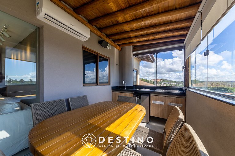 Beachfront Penthouse at Barra Bali | 4 Bedrooms, Gourmet Bal