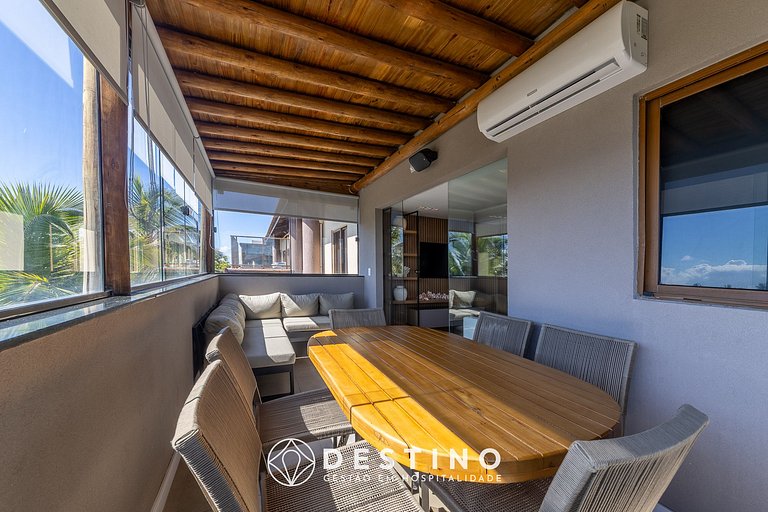 Beachfront Penthouse, Gourmet Balcony, BBQ | Barra Bali | De