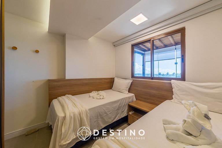 Cobertura Beira-Mar no Barra Bali | 4 Quartos, Varanda Gourm