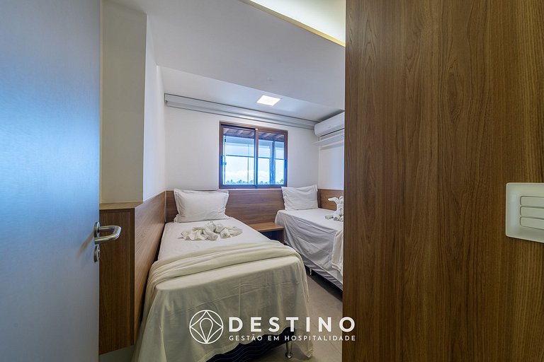 Cobertura Beira-Mar no Barra Bali | 4 Quartos, Varanda Gourm