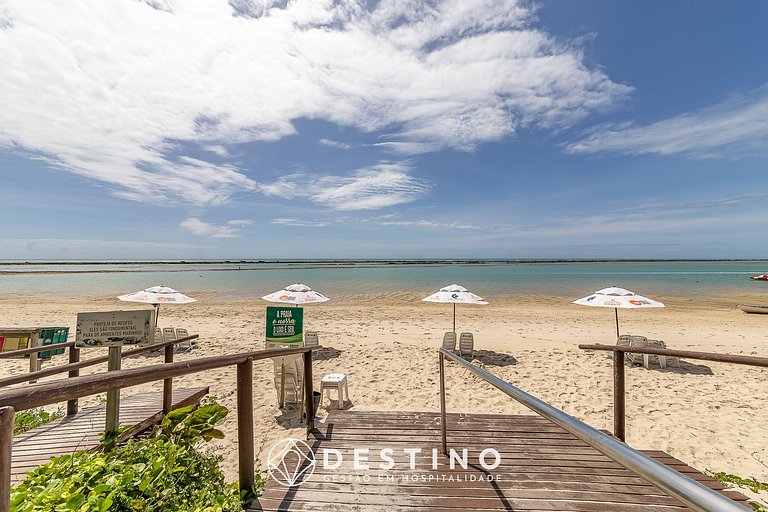 Cobertura Beira-Mar no Barra Bali | 4 Quartos, Varanda Gourm