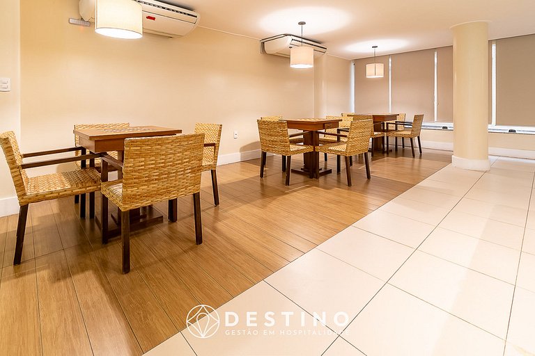 Cobertura Beira-Mar no Barra Bali | 4 Quartos, Varanda Gourm