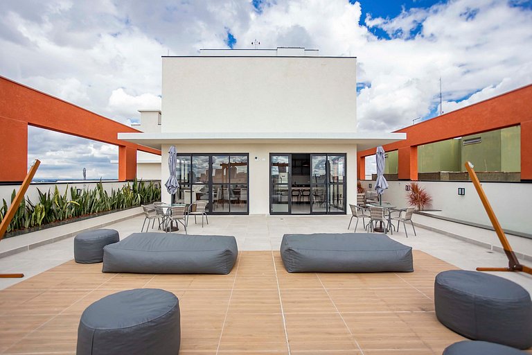 Studio Completo Perto de Tudo! - Destino CWB 710