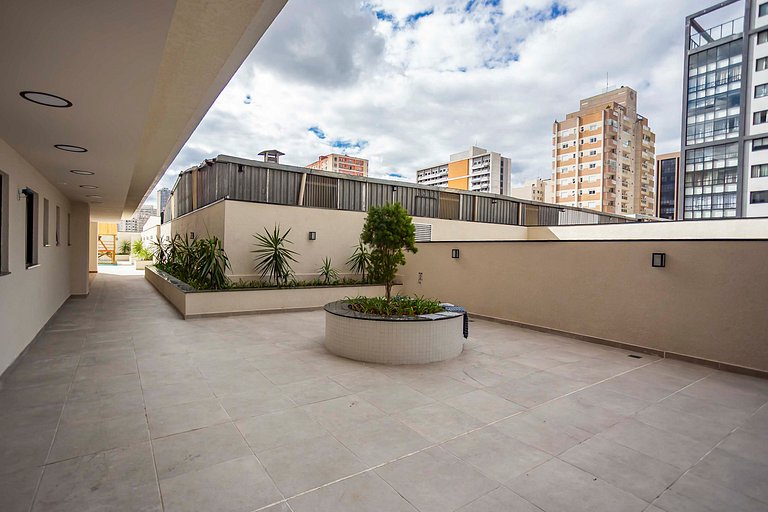 Studio Completo Perto de Tudo! - Destino CWB 710