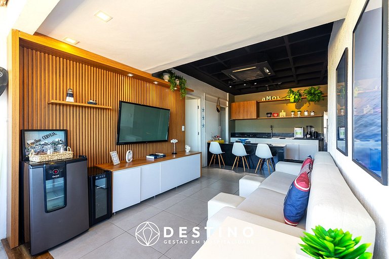 Penthouse Frente a la Playa | Vista Deslumbrante | Lujo | Ba