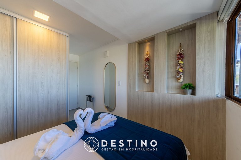 Cobertura Pé na Areia | Vista Deslumbrante | Luxo | Barra Ba