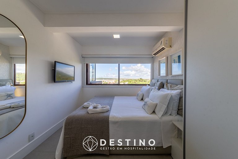 Cobertura Beira-Mar, Vista para o Mar, Barra Bali! | Luxo |