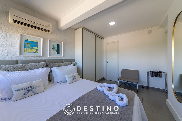 Penthouse Frente a la Playa | Vista Deslumbrante | Lujo | Ba