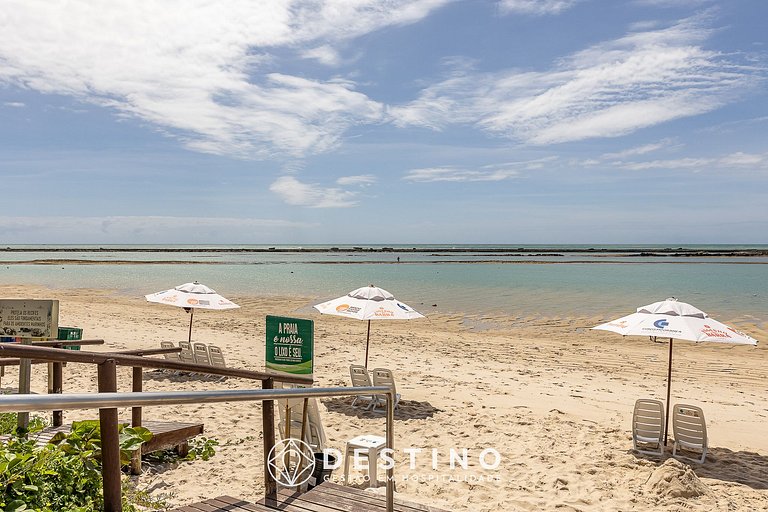 Cobertura em Barra Bali, Exclusiva Pé na Areia, Luxo e Vista
