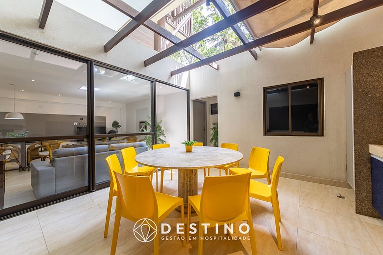 Barra Bali à Beira-Mar, Piscina, Praia e 4 Quartos | Até 12