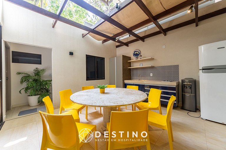 Barra Bali à Beira-Mar, Piscina, Praia e 4 Quartos | Até 12