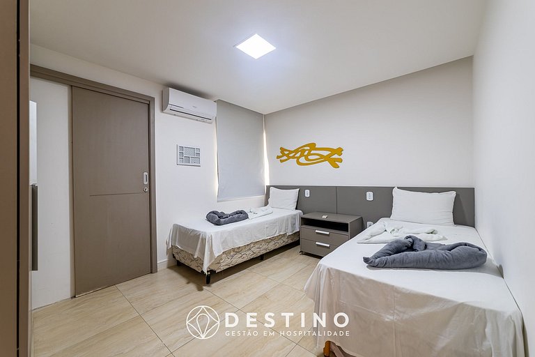 APTO Térreo | 4 Quartos | Até 12 Pessoas | Barra Bali | Dest