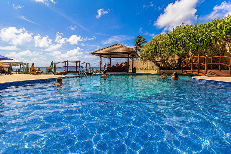 Barra Bali Vista Mar, Pé na Areia, Lazer de Resort | Destino