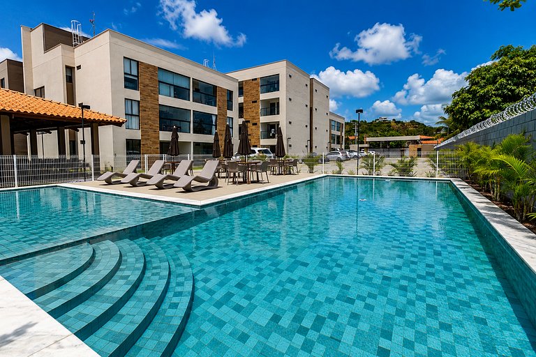 Piscina, Varanda Gourmet e Praia do Gunga em Barra | San Mar